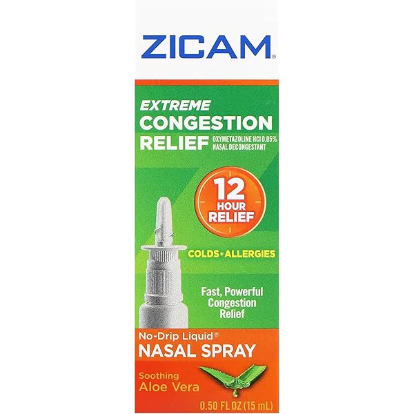 Amazon.com : Zicam Extreme Congestion Relief Liquid Nasal Spray